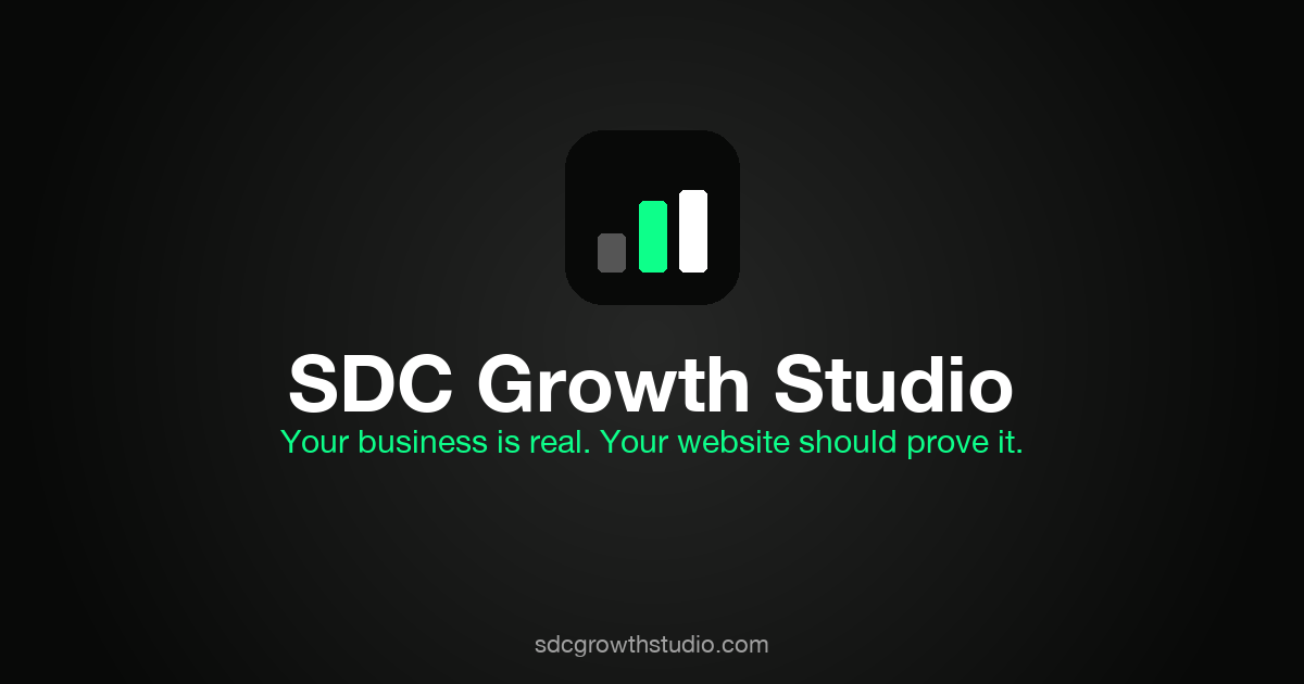 SDC Growth Studio | Look Better. Sell Faster. Grow Smarter.