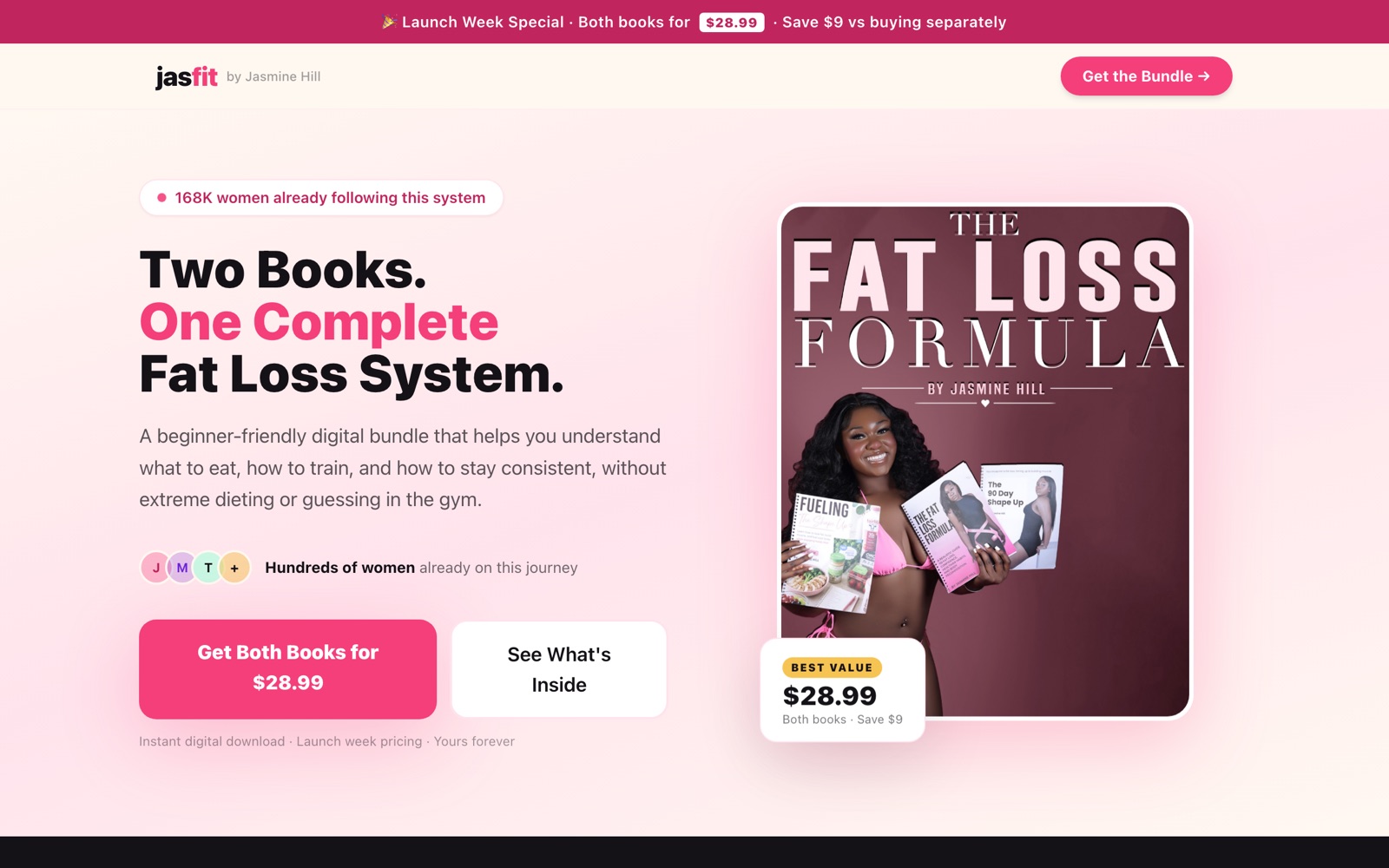 JasFit Fat Loss Formula sales page
